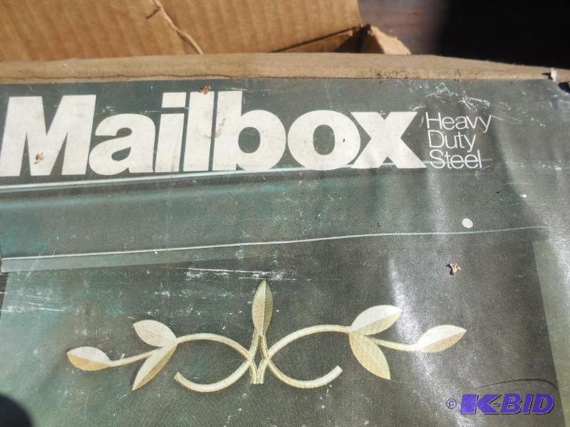 lot 88 image: Steel mail box and bath fan...
