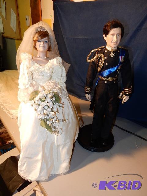 Di and Charles Dolls