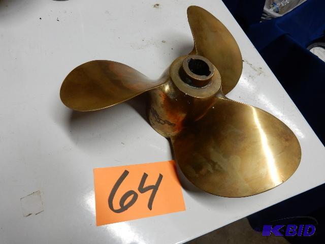 Brass Propeller