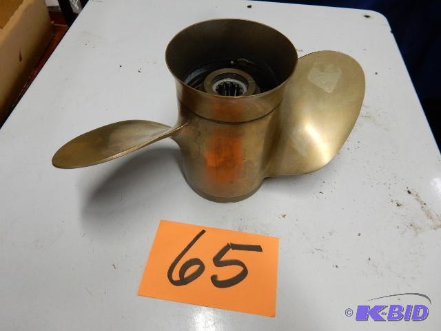 Brass Propeller