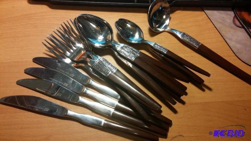 Lot of Ekco Eterna Danish vintage flatware, r...