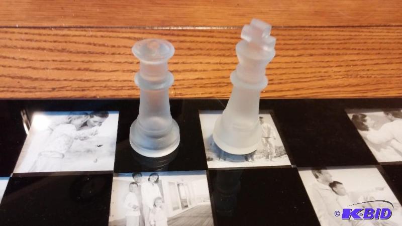 Glass Picture Frame Chess Set...