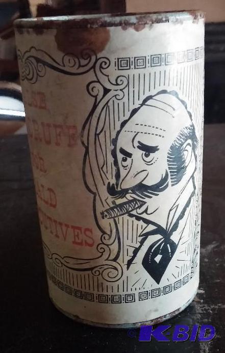 Vintage gag gift-Dandruff for bald executives...