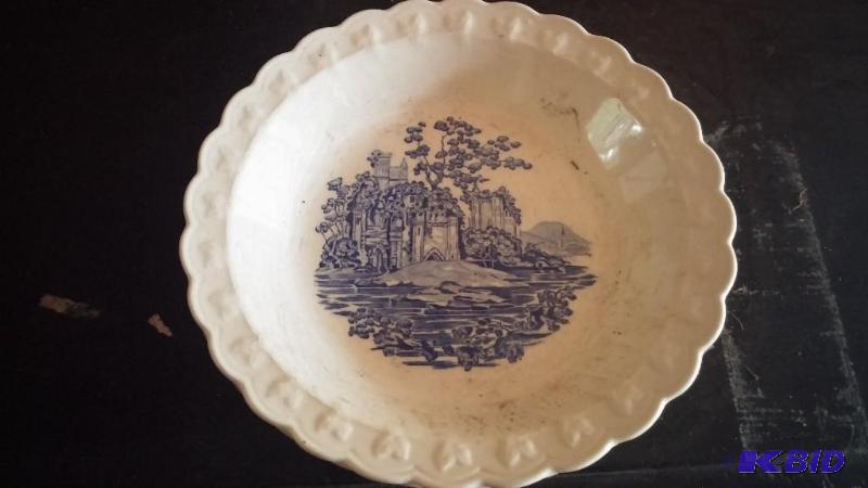 Vintage Old English Staffordshire Ware Old Bl...