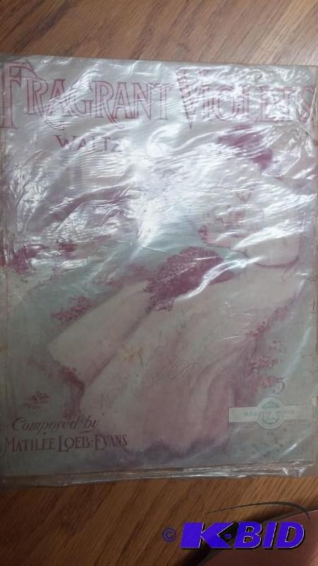 1921 Sheet Music--GREAT SHAPE...