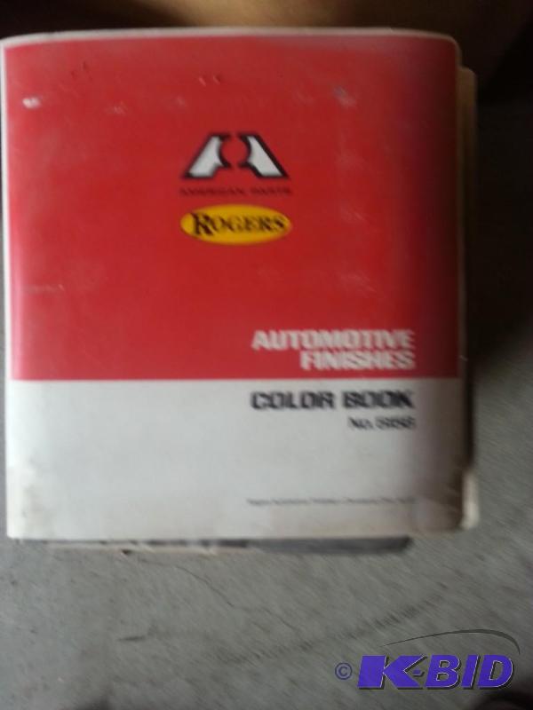 Rogers Automotive Paint Guide...