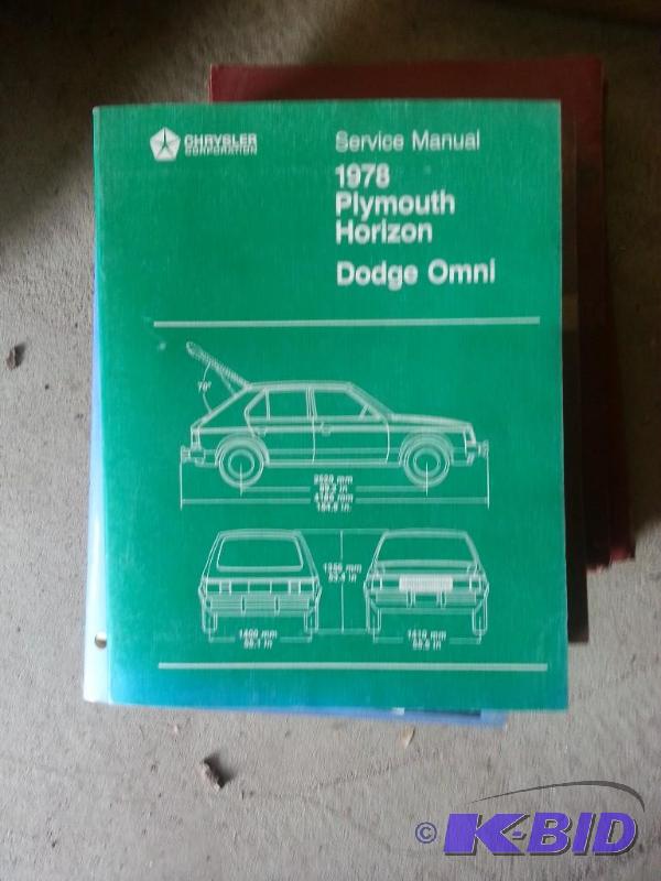 1978 Plymouth Horizon-Dodge Omni Service Manu...