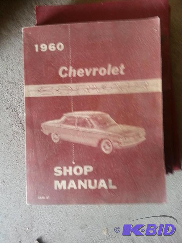 1960 Chevrolet Shop Manual--GREAT BOOK...