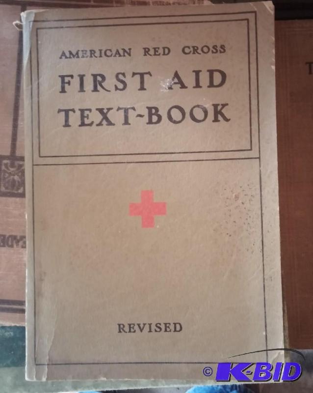 1940 First Aid Text Book...