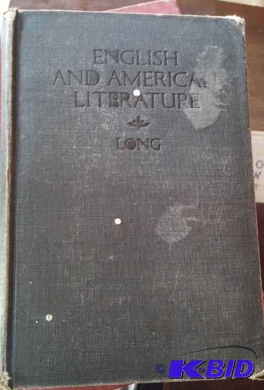 1923 English and American Literature...