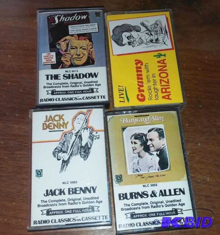 Radio Shows Cassette Tapes...