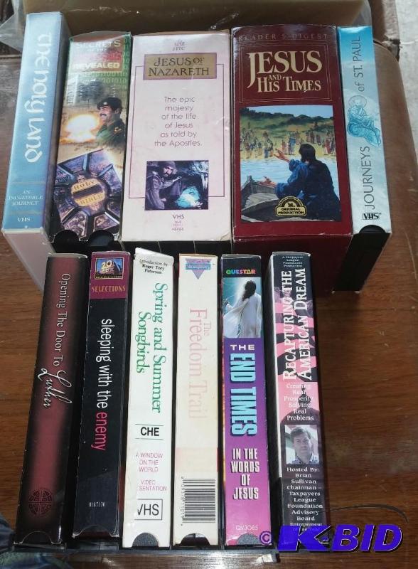 Lot of VHS Tapes...