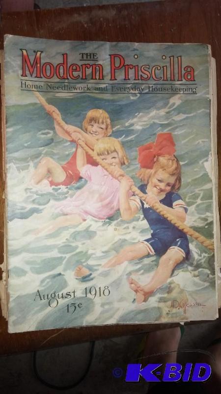 August 1918 Modern Priscilla Magazine...