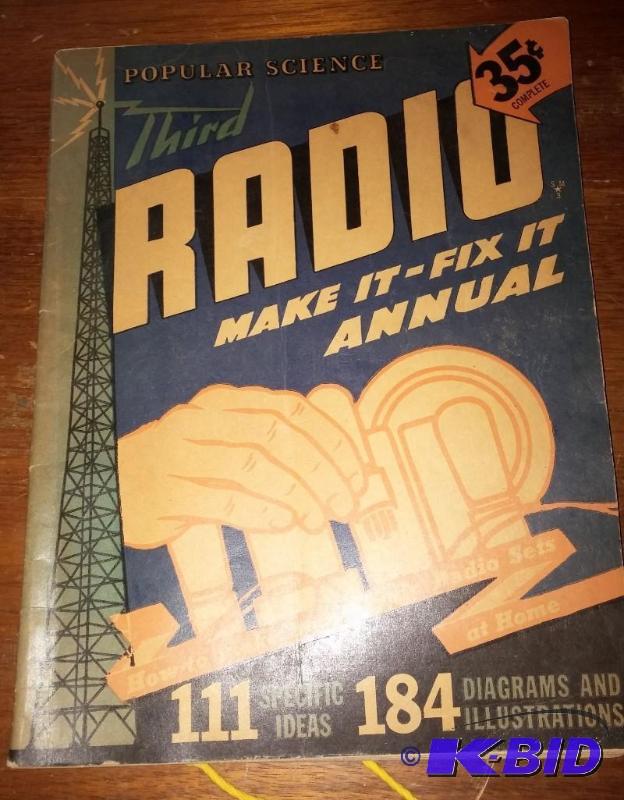 1942 Radio Make It Fix It Magazine...