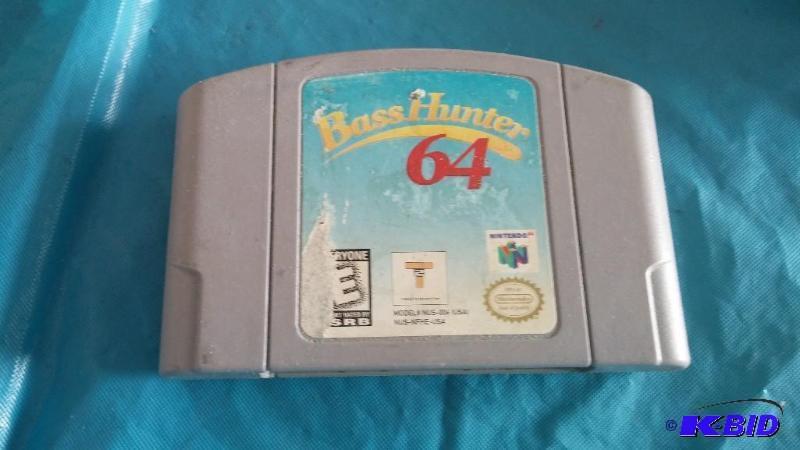 Vintage Nintendo 64 N64 Game-Bass Hunter 2...