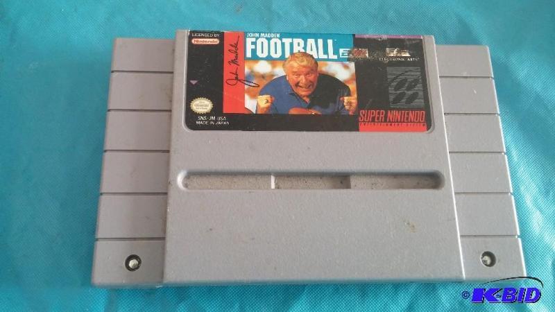 Vintage Nintendo 64 N64 Game-John Madden Foot...