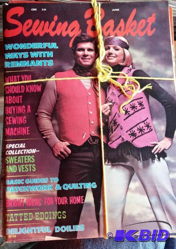 1972 Sewing Basket Magazines...