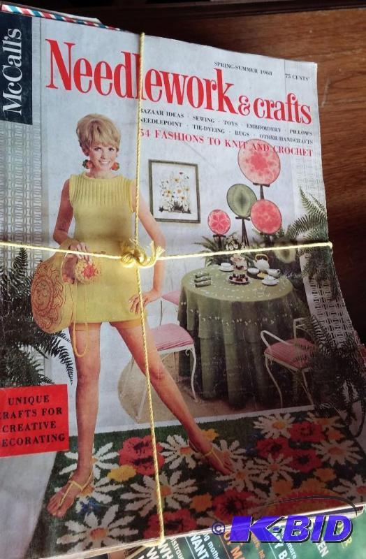 1960s McCalls Needlework and Crafts Magazin...