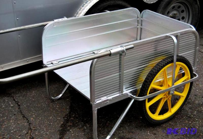 lot 32 image: All Terrain Aluminum Folding Cart, 220 lb cap...