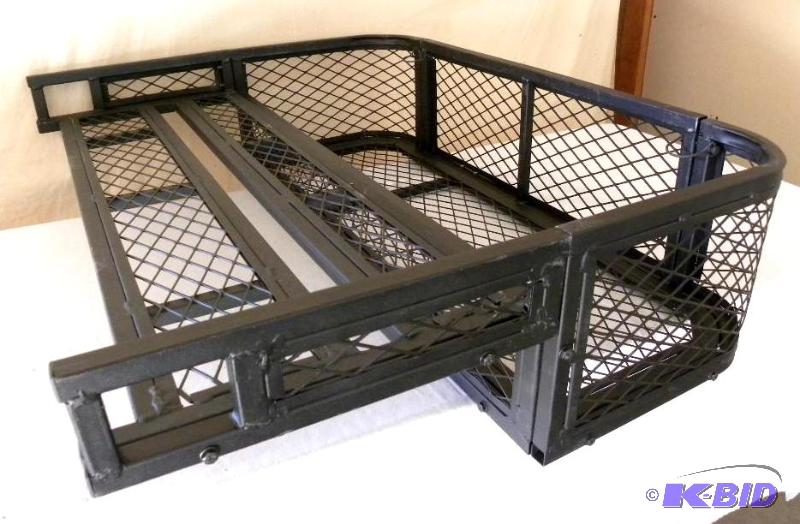 lot 4 image: ATV Rear Drop Basket, universal fit, heavy-du...