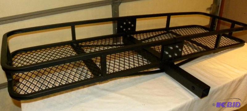 lot 44 image: Hitch Hauler Rack, all steel, 59 x 17 heavy...