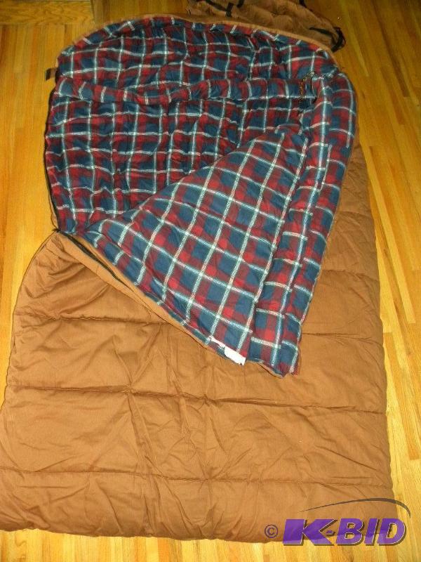 lot 6 image: Elk 0 Degree Double Wide Canvas Bag, 50 x 90&...