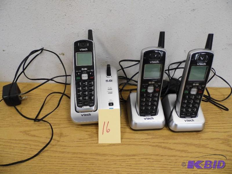 lot 16 image: V-Tech 5.8 Phone System