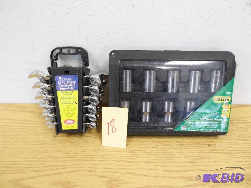 lot 18 image: Sockets & Wrenches