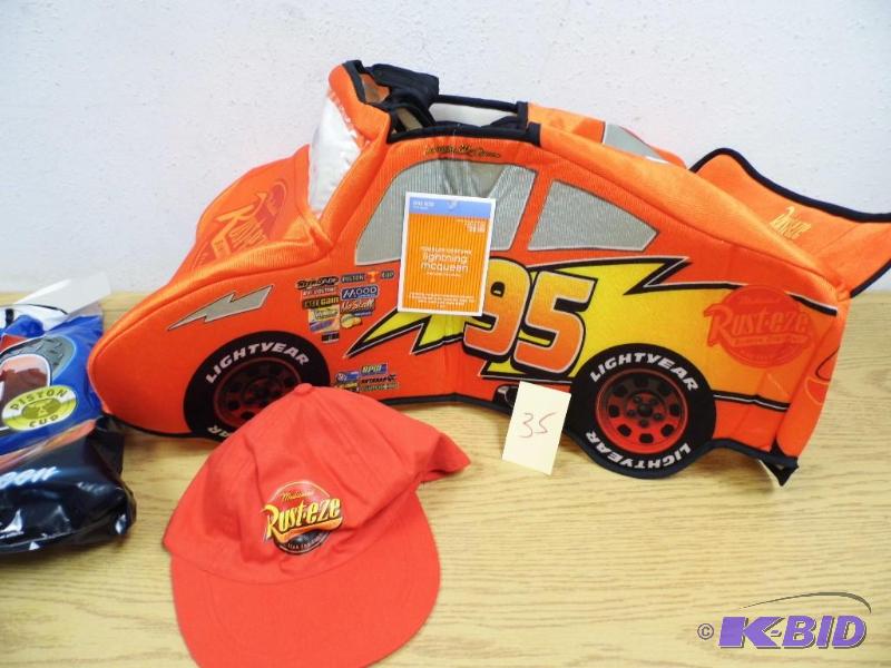 lot 35 image: New Lightning McQueen Costume