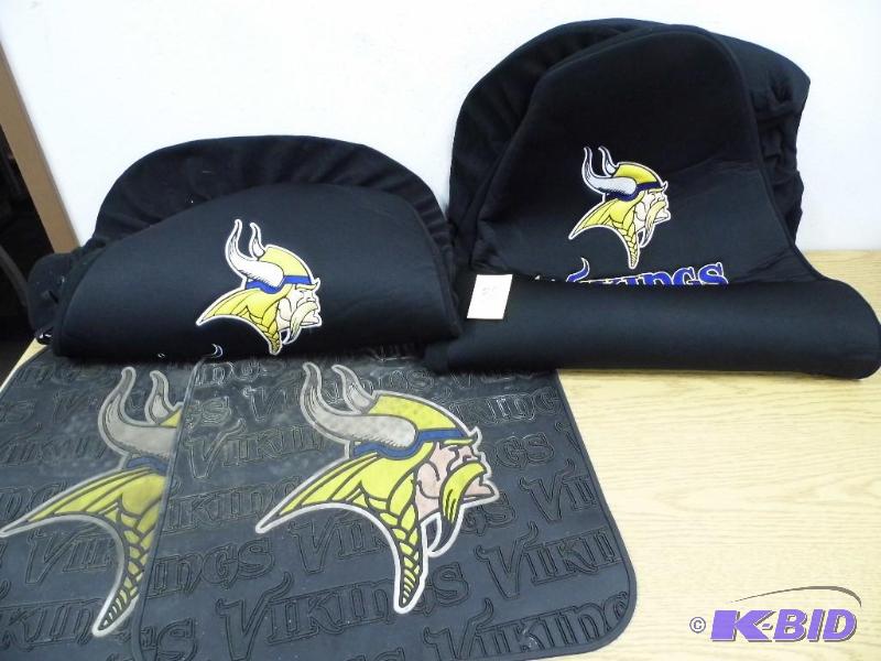 lot 38 image: Vikings Seat Covers