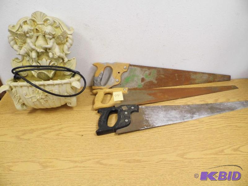 lot 44 image: Saws and Fountain