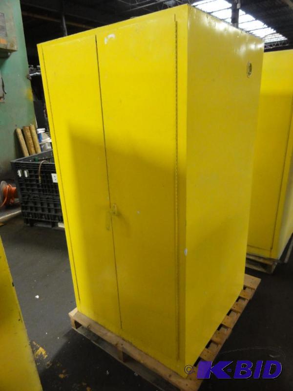 lot 4993 image: Flammable Safety Storage Cabinet 3-Shelves Ap...