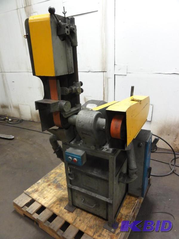 lot 4995 image: Dual Belt Sanding Unit 2-12" x 6" ...