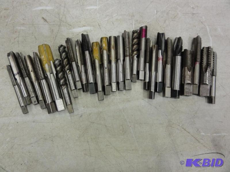 lot 5001 image: (25) Assorted Taps 716-20 up to 12-14 &nbs...