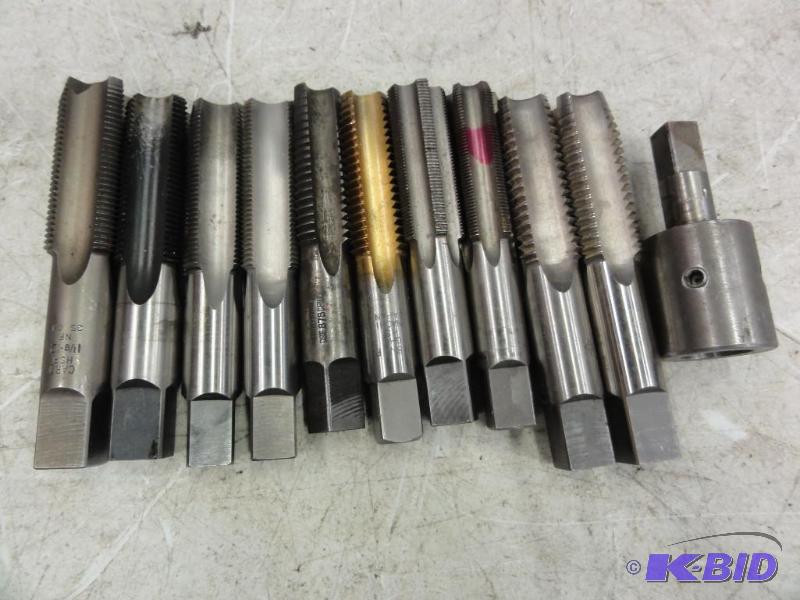 lot 5006 image: (10) Assorted Taps to include 1-18-12NF, 1-...