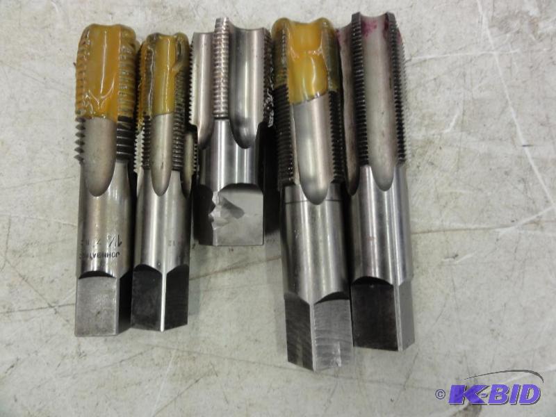 lot 5010 image: (5) Assorted Taps to include 1-14-1112NPS,...