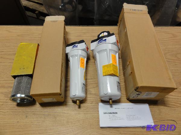 lot 5013 image: Lot of Assorted New Filters, Deltech DF100-A-...
