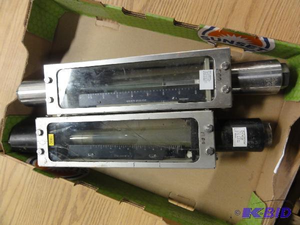 lot 5030 image: (2) Brooks Flow Meters, 8 GPM, 3-14" x ...