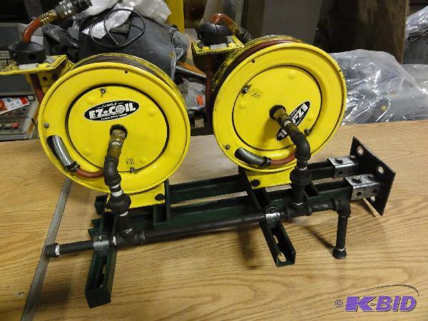 lot 5065 image: (2) Coxreel EZ-Coil Model EZ-P-LP-325 Rewind ...