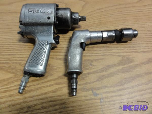 lot 5100 image: (1) Sioux Model 5051A 12" Pneumatic Imp...