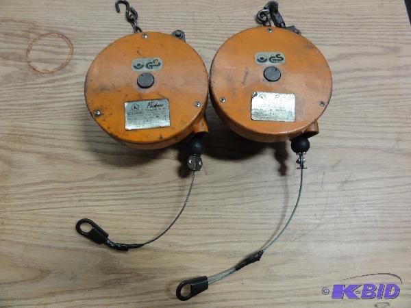 lot 5123 image: (2) Packers Kromer Tool Balancers, 6.6 to 11 ...