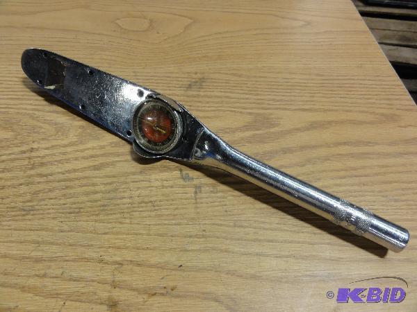 lot 5130 image: Snap On Torqometer, 12" Socket, 175 Ft ...