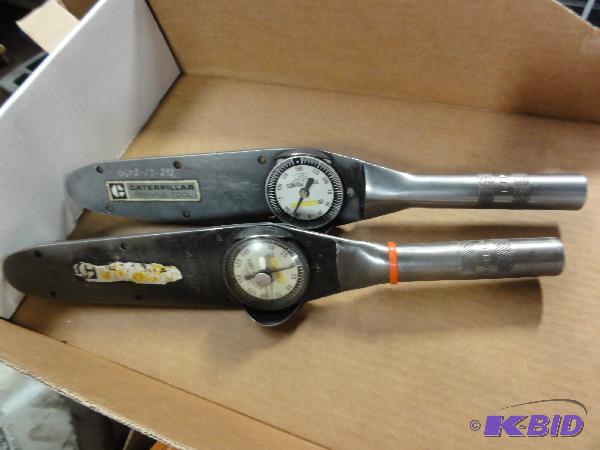 lot 5133 image: (2) Caterpillar Torque Wrenches 150 Ft Lb Cap...