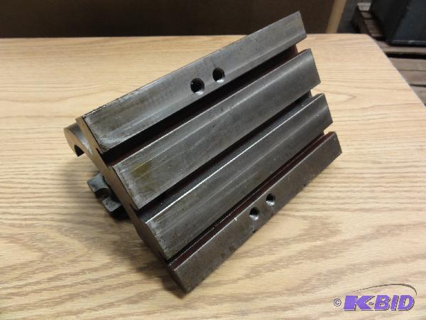 lot 5139 image: T-Slotted Adjustable Sine Angle Plate, 7"...