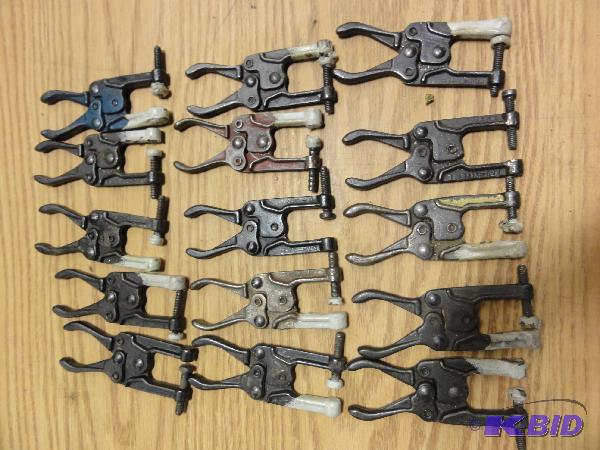 lot 5140 image: (15) Knu Vise Clamps...