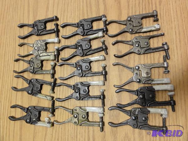 lot 5141 image: (15) Knu Vise Clamps  ...