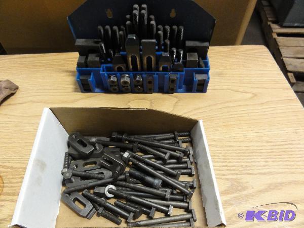 lot 5163 image: Assorted Working Holding Steps, Bolts and Nut...