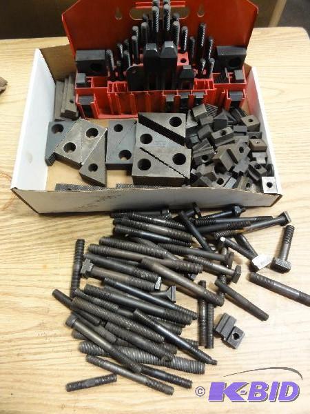lot 5164 image: Assorted Working Holding Steps, Bolts and Nut...
