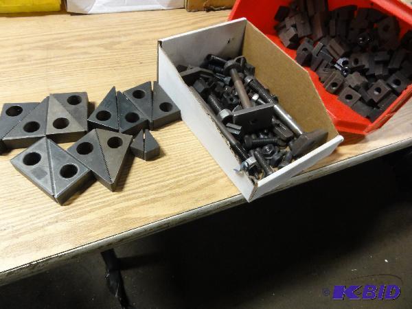 lot 5165 image: Assorted Working Holding Steps, Bolts and Nut...