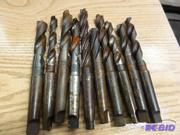lot 5186 image: (10) Drill Bits, Morse Taper #3, MT3, 2532&q...